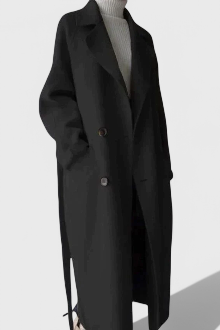 Astrid | Belted Wrap Coat