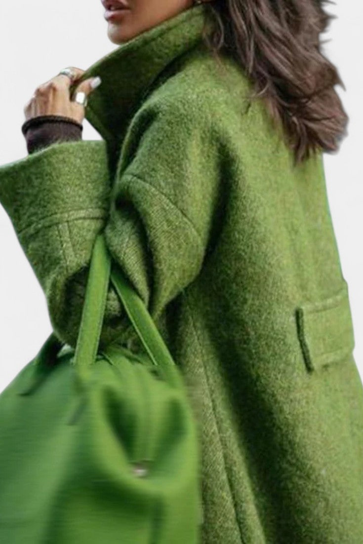 Tamsin | Oversized Double-Breasted Long Coat