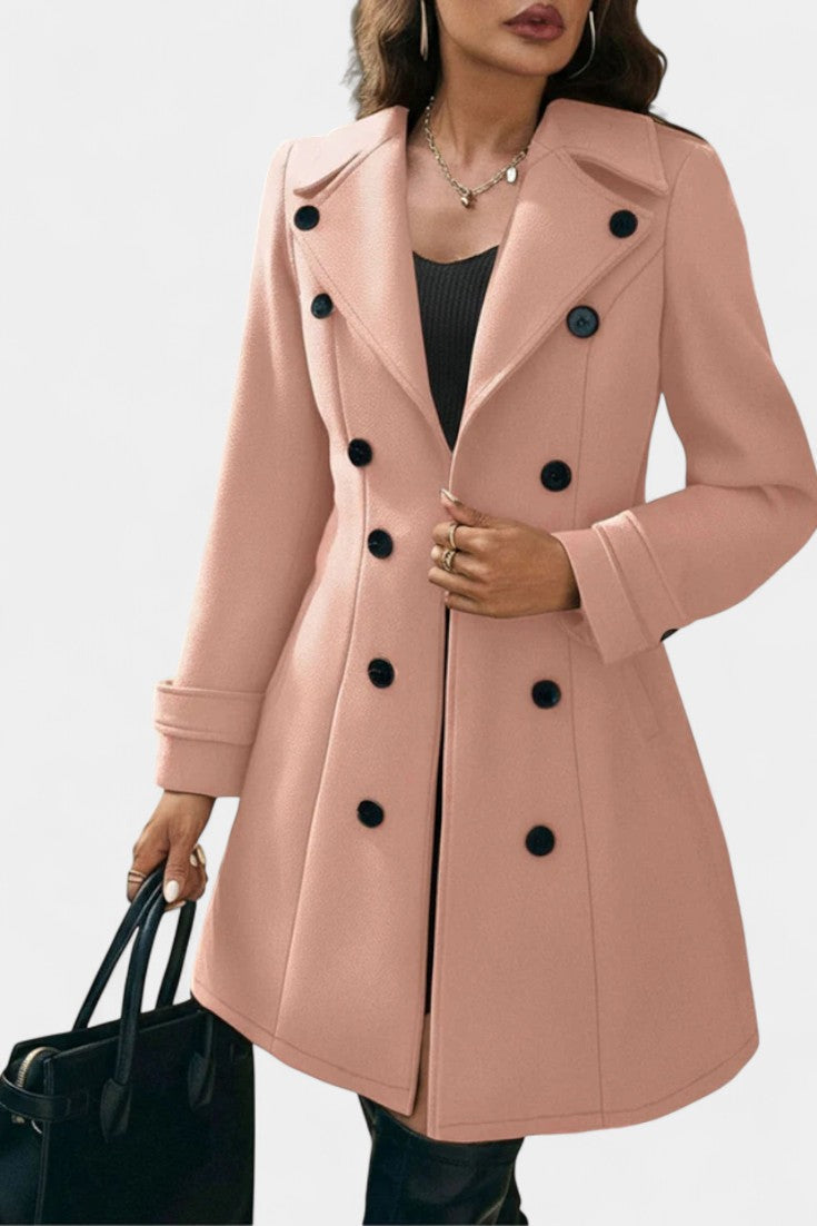 Rhiannon | Double-Breasted Tailored Coat