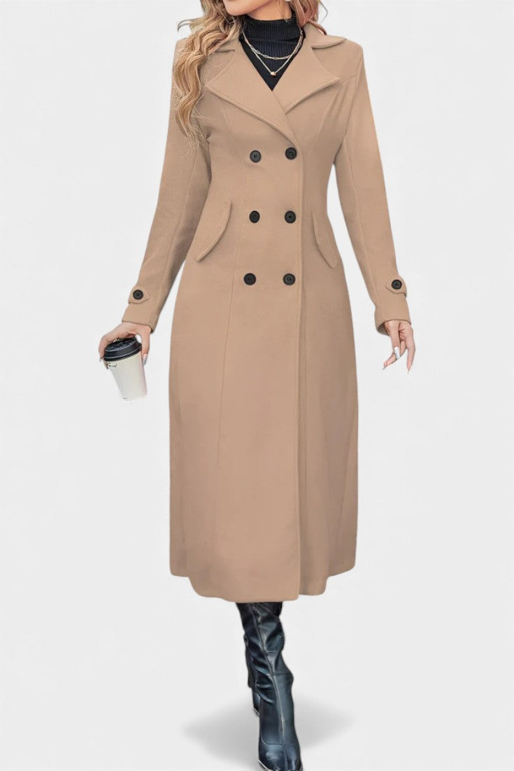 Sloane | Double-Breasted Longline Coat