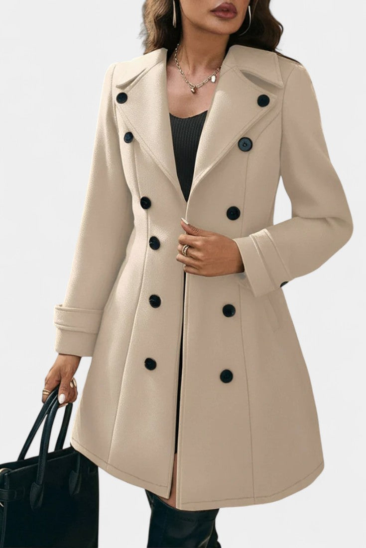 Rhiannon | Double-Breasted Tailored Coat