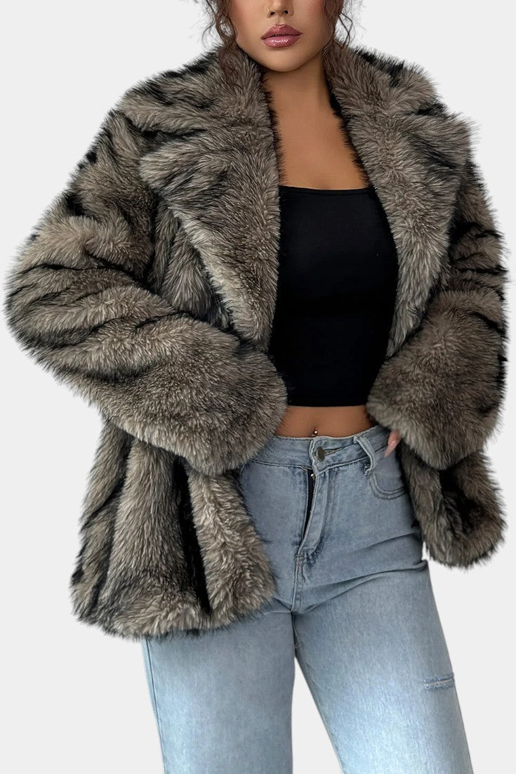 Edith | Plush Textured Coat