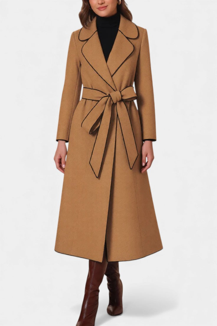 Theodora | Belted Longline Coat