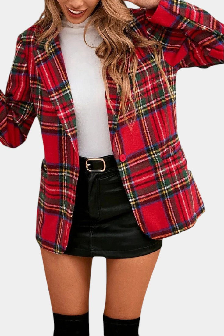 Verona | Tailored Check Blazer