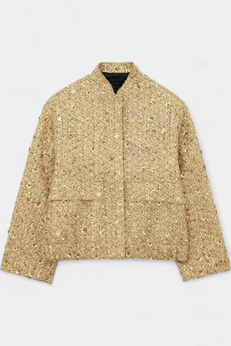 Selene | Shimmering Textured Jacket