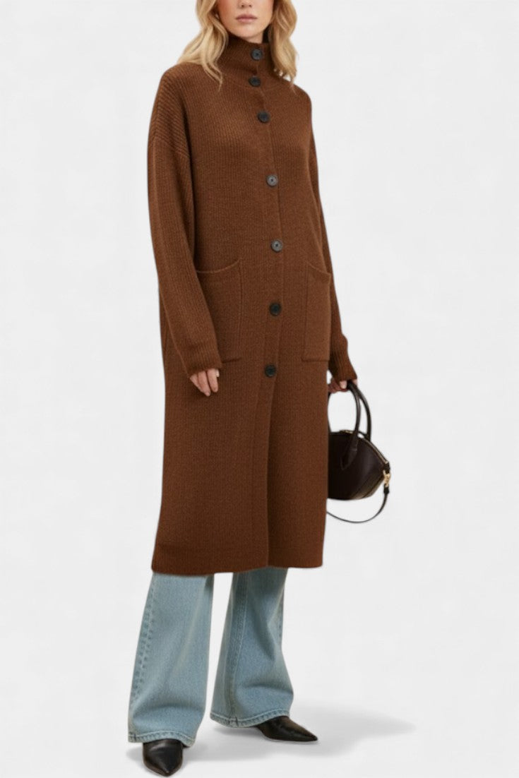 Cornelia | Longline Knitted Coat