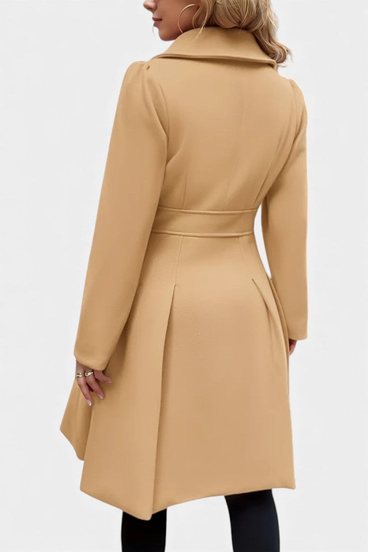 Rosemarie | Double-Breasted Flared Coat