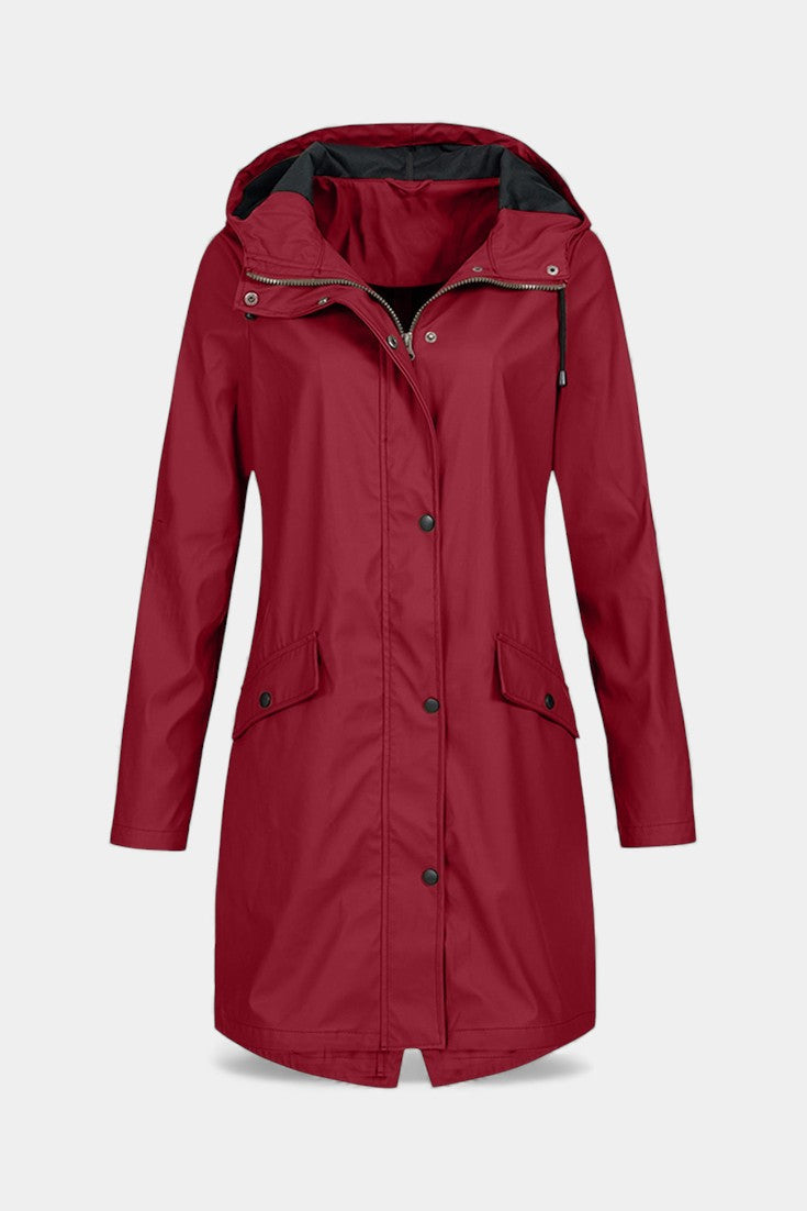 Sienna | Longline Hooded Weatherproof Parka