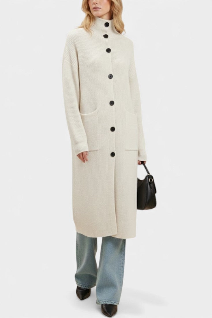Cornelia | Longline Knitted Coat