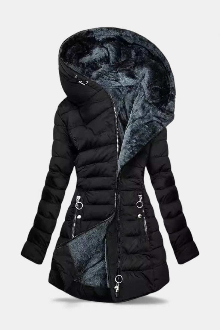 Simone | Cosy Hooded Winter Coat