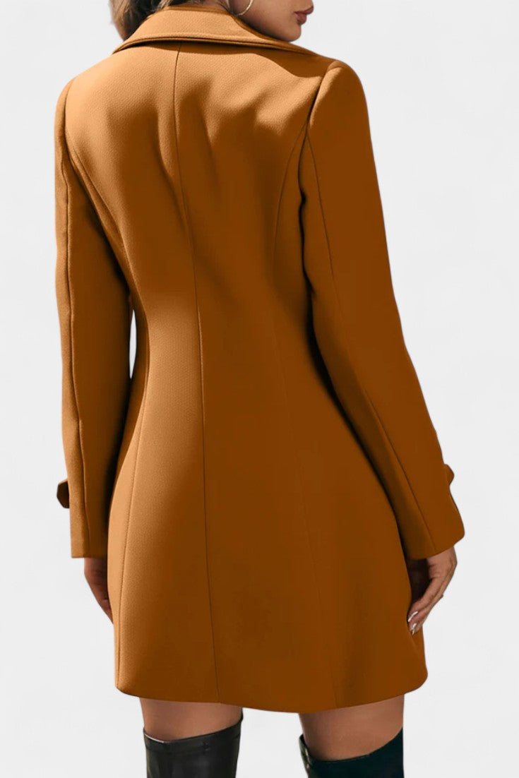 Rhiannon | Double-Breasted Tailored Coat