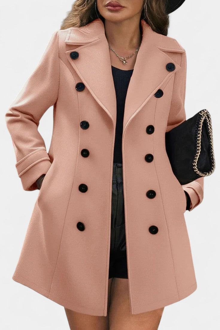 Rhiannon | Double-Breasted Tailored Coat