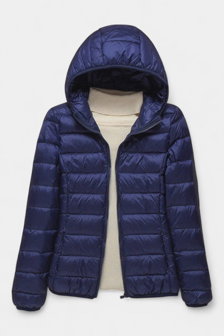 Gabriella | Lightweight Quilted Hooded Jacket