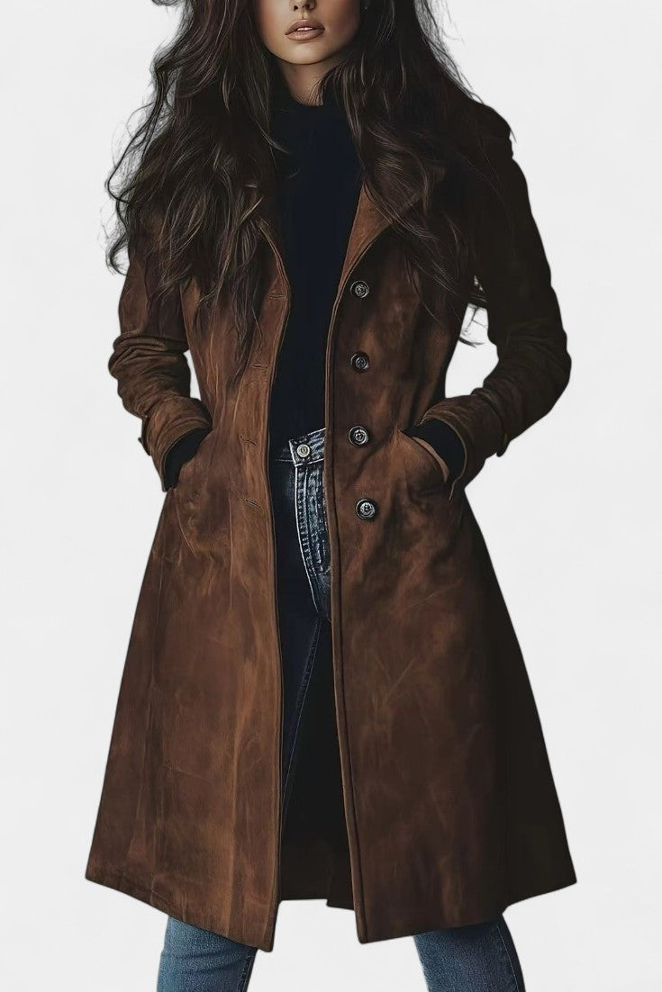Delphine | Timeless Belted Trench Coat