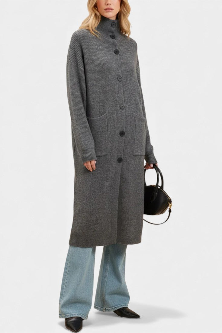 Cornelia | Longline Knitted Coat